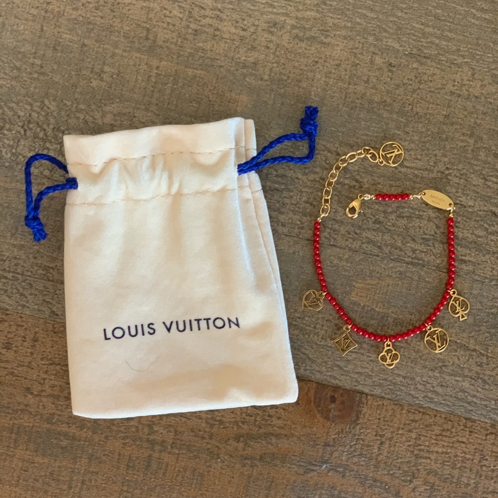 Louis Vuitton Game On Charms Bracelet